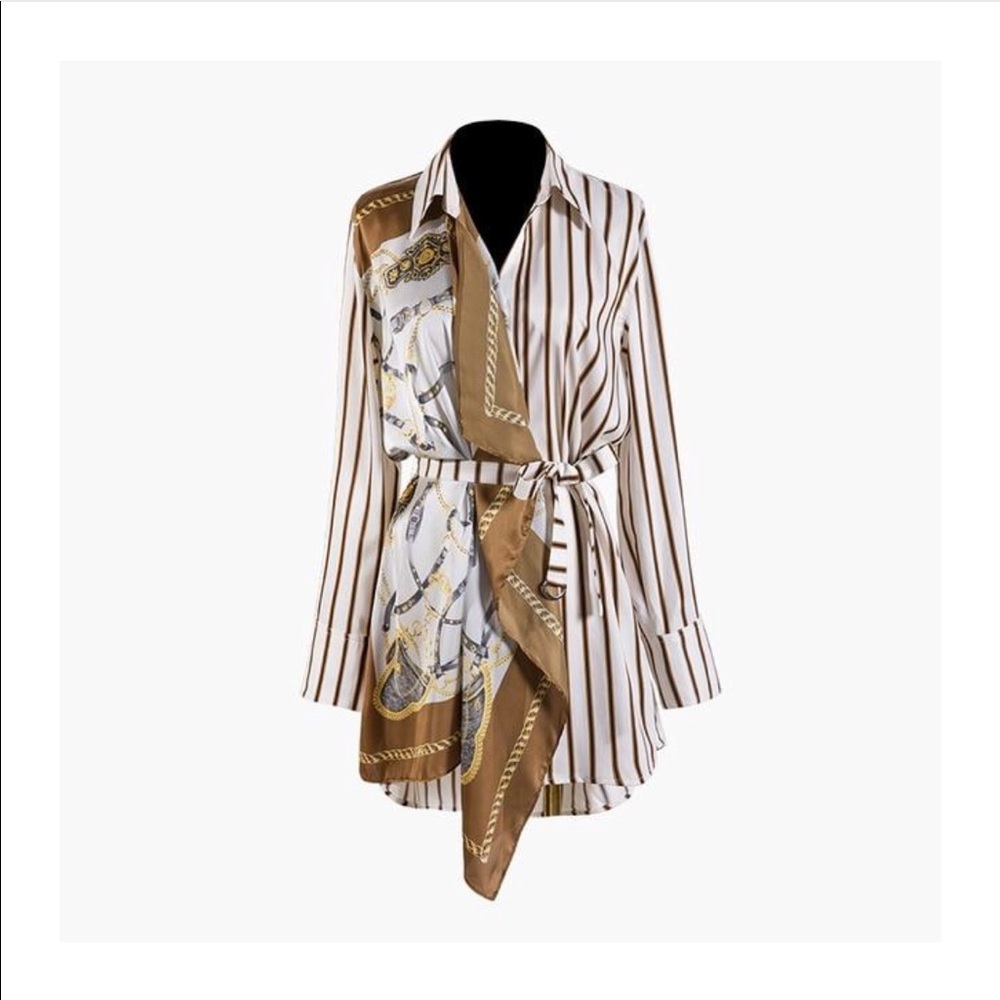 Scarf shirt